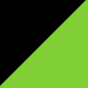 Black With Lime