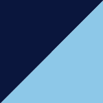 Navy With Light Blue