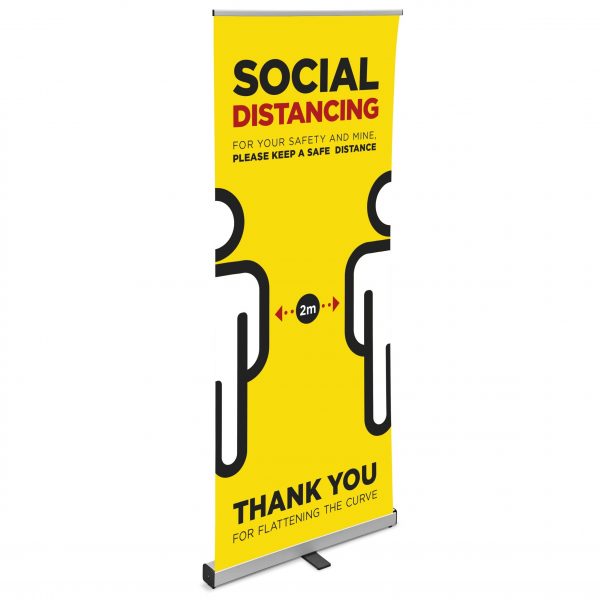 Jupiter Covid-19 Pull-Up Banner - Per Unit