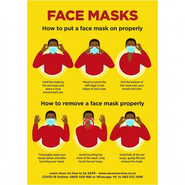 Jupiter  A0 Face Masks Poster - Per Unit