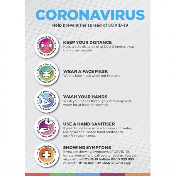 Venus Covid-19 A2 Poster - Set of 3