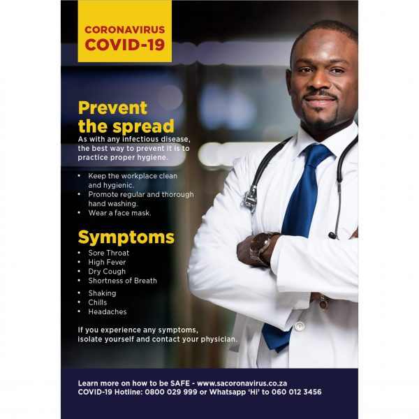 Mercury Covid-19 A2 Poster - Set of 3