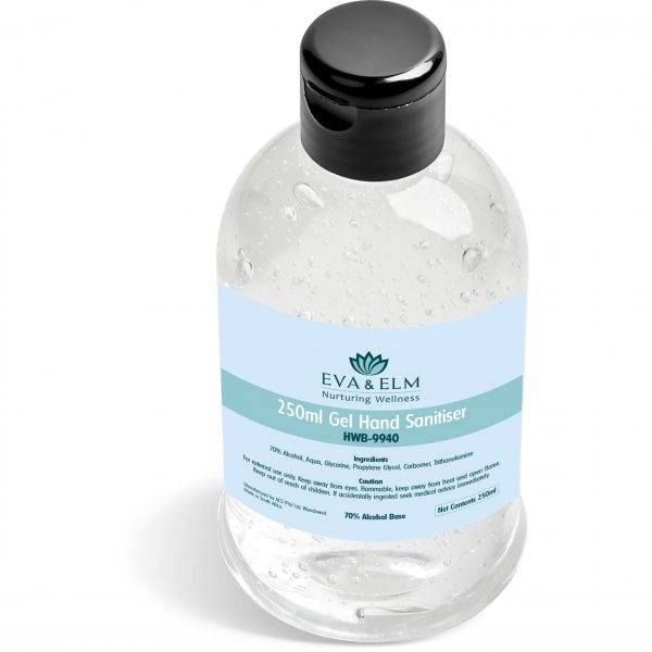 Eva & Elm Sandwell 250ml Gel Hand Sanitiser