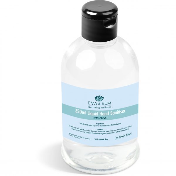 Eva & Elm Nuffield 250ml Liquid Hand Sanitiser