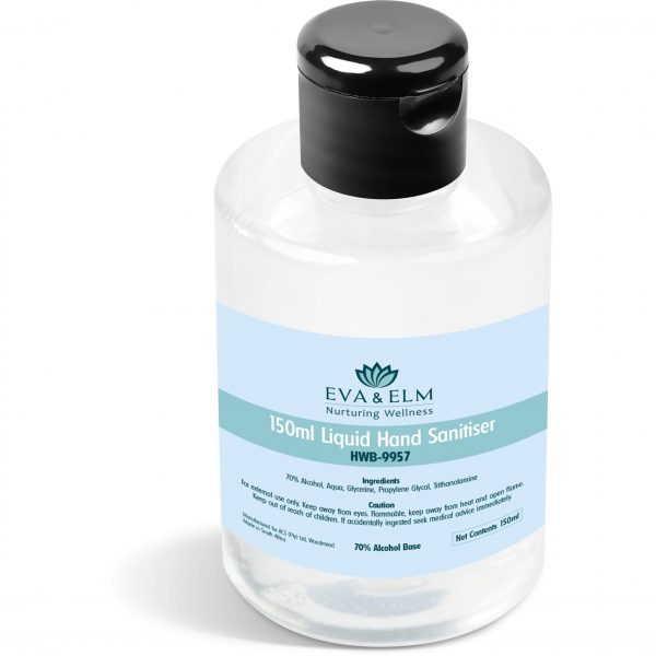 Eva & Elm Helston 150ml Liquid Hand Sanitiser