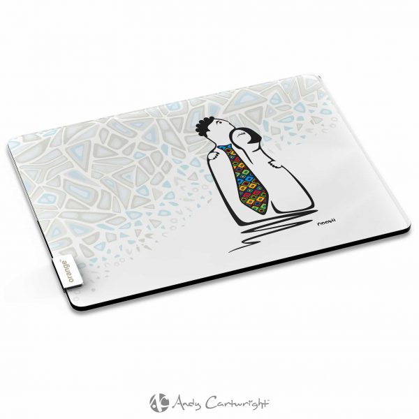 Andy Cartwright Mr & Mrs Smarty Pants Glass Serving Board
