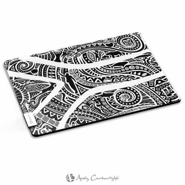 Andy Cartwright 'I Am South African' Glass Serving Board