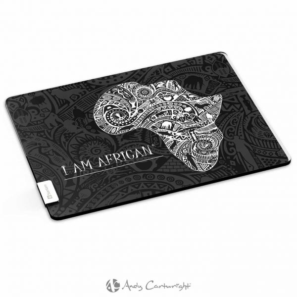 Andy Cartwright ‘I Am African’ Glass Serving Board