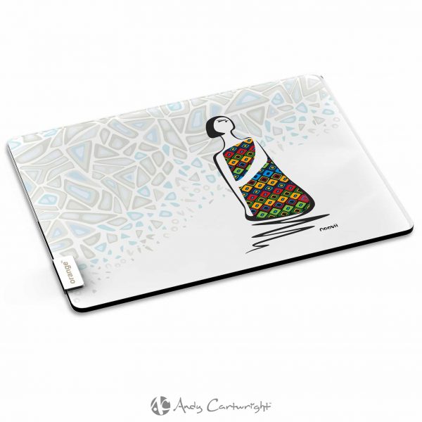 Andy Cartwright Miss Smarty Pants Glass Serving Board