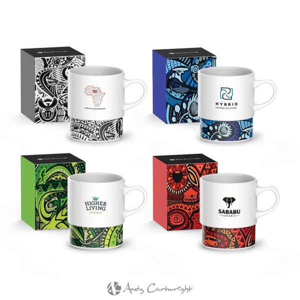 Andy Cartwright 'I Am South African' Coffee Mug