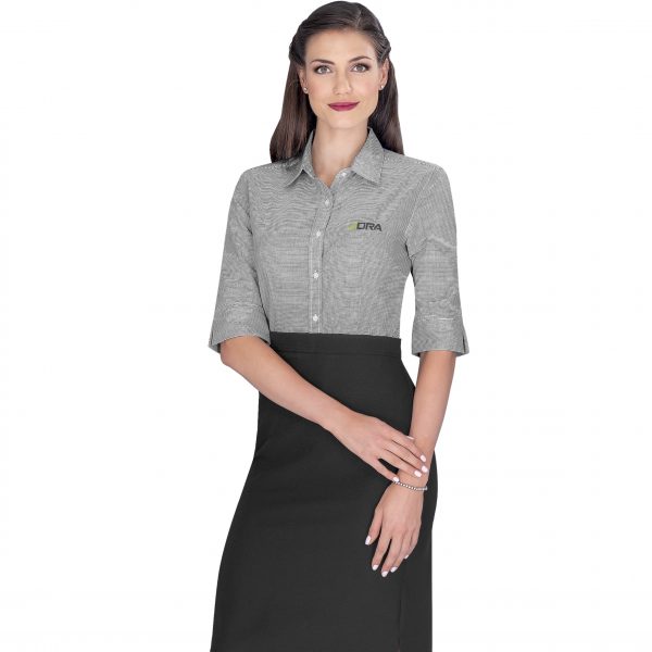 Ladies 3/4 Sleeve Earl Shirt