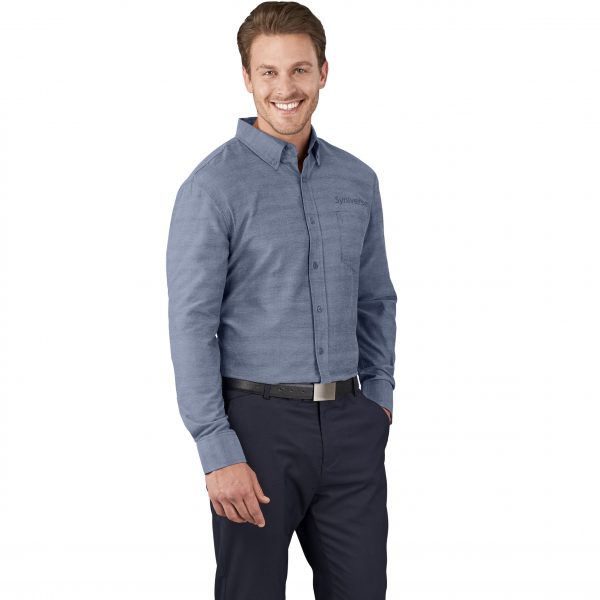 Mens Long Sleeve Oxford Shirt