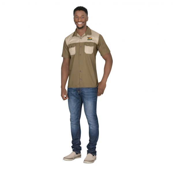 Mens Short Sleeve Saratoga Shirt