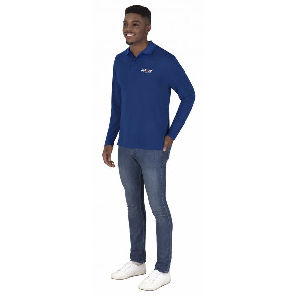 Mens Long Sleeve Elemental Golf Shirt