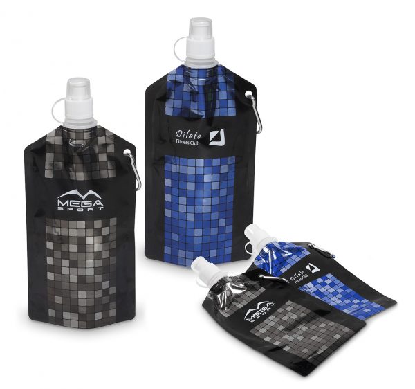 Mosaic Collapsible Water Bottle 740ml