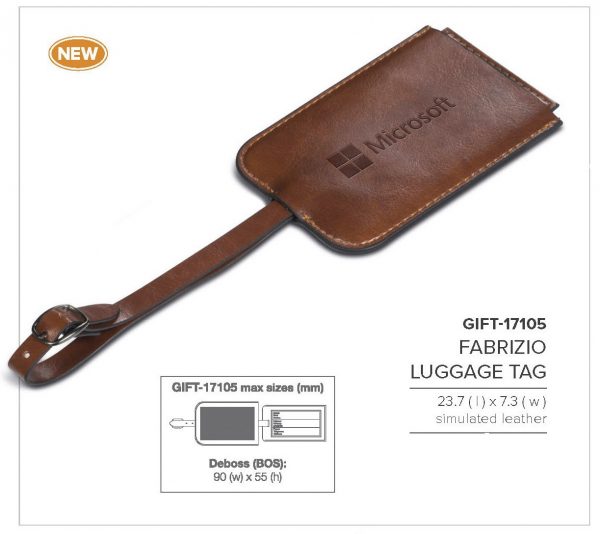 Fabrizio Luggage Tag