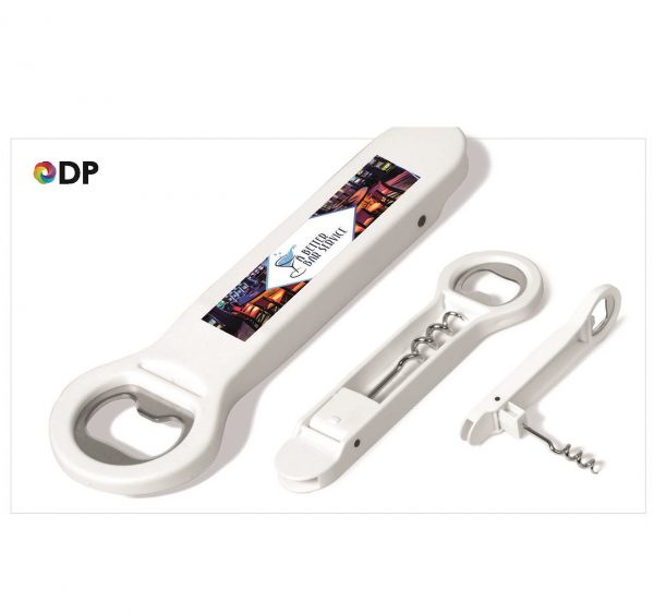 High Spirits 3-IN-1 Bottle Opener - White Only