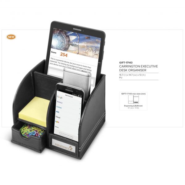 Carrington Executive Desk Organiser