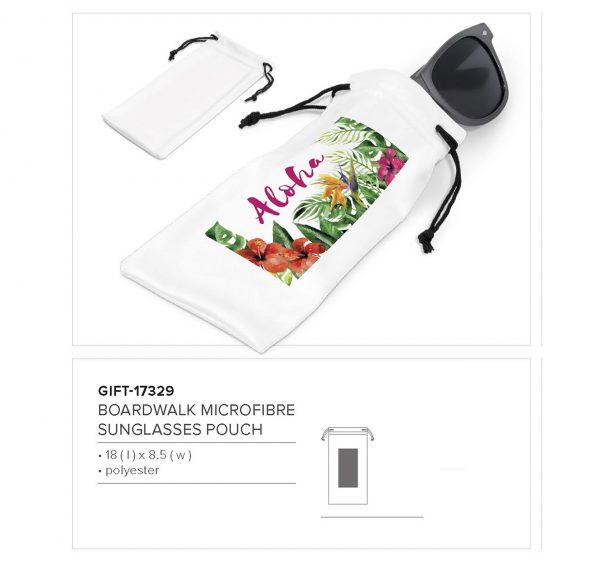 Boardwalk Microfibre Sunglasses Pouch