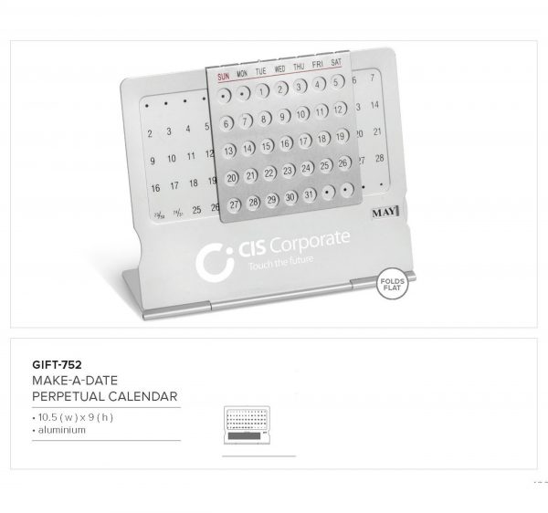 Make-A-Date Perpetual Calendar
