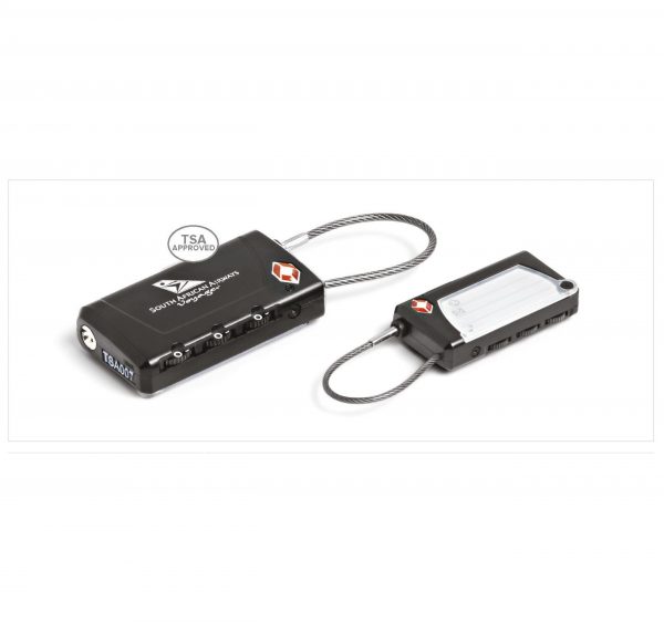 Codex Travel Lock & Luggage Tag