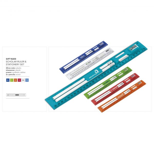 Scholar Ruler & Stationery Set
