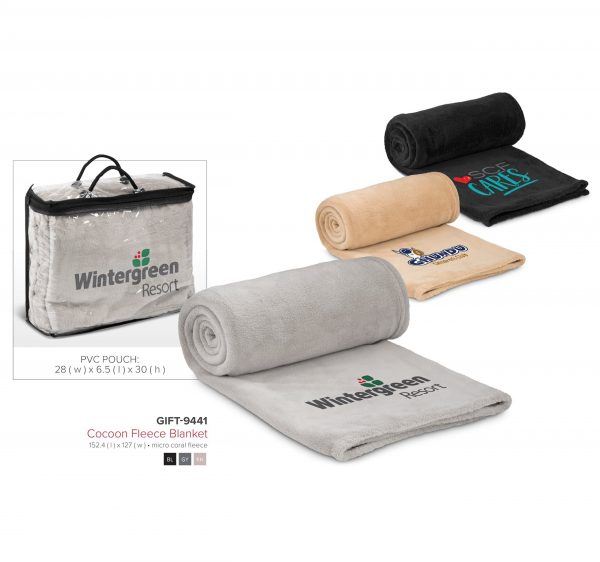 Cocoon Fleece Blanket And Bag