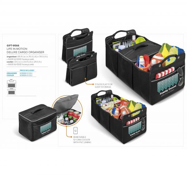 Life In Motion Deluxe Cargo Organiser