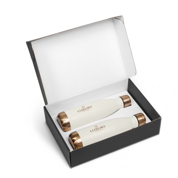 Milan Water Bottle Gift Set- Bronze Only
