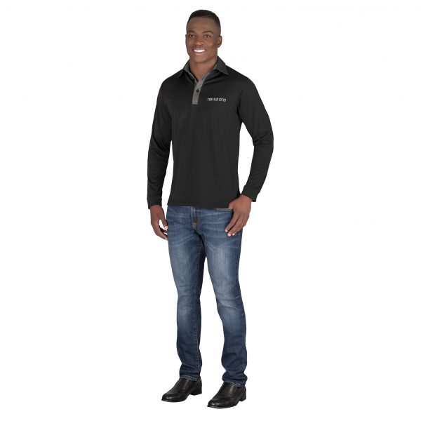 Mens Long Sleeve Pensacola Golf Shirt