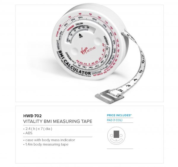 Vitality Bmi Measuring Tape