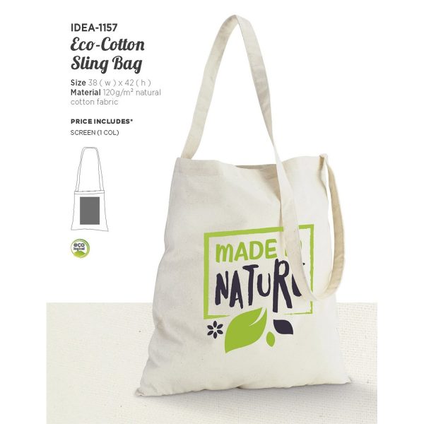 Eco-Cotton Sling Bag