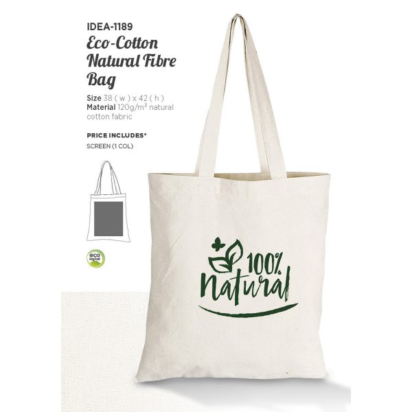 Eco-Cotton Natural Fibre Bag