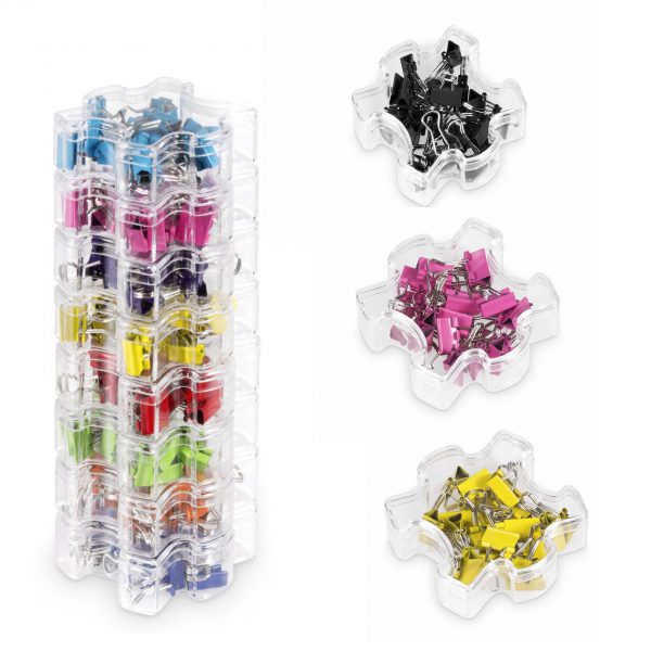 Jigsaw Binder Clips
