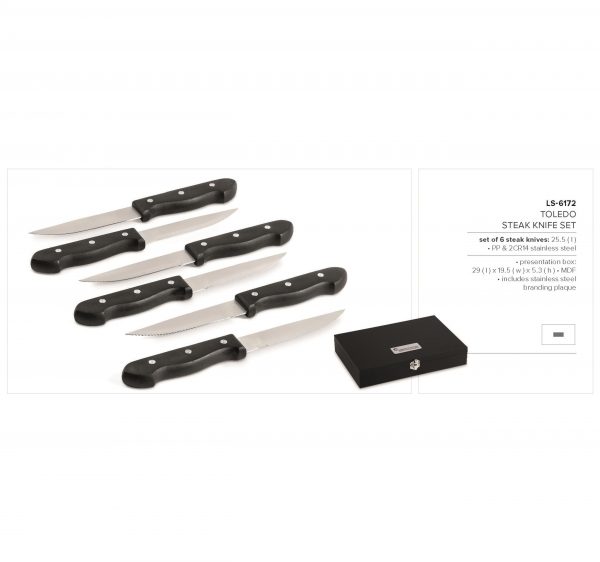 Toledo Steak Knife Set