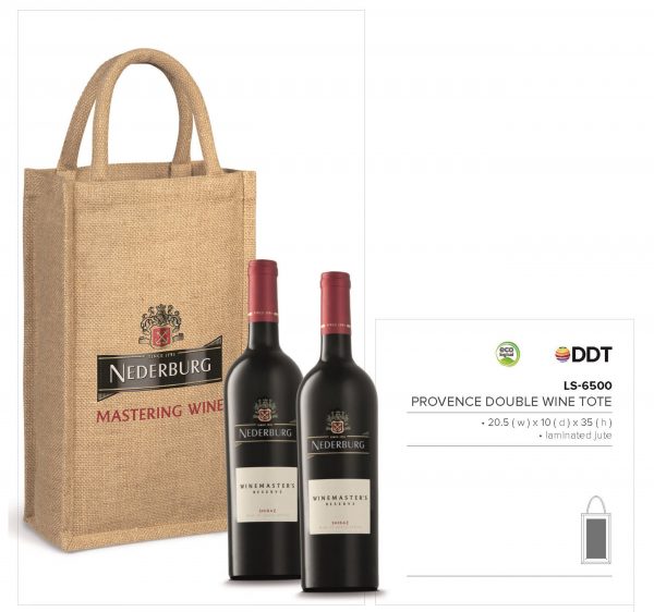 Provence Double Wine Tote