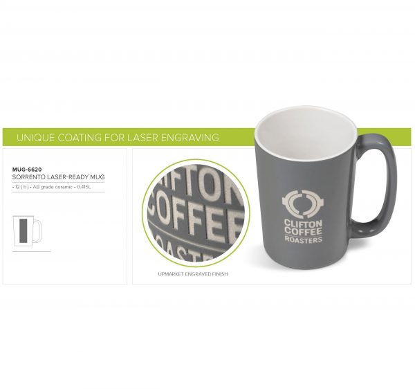 Sorrento Laser-Ready Mug - 415ml