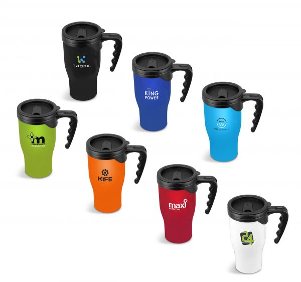 Jazzy Double-Wall Travel Mug - 410ml