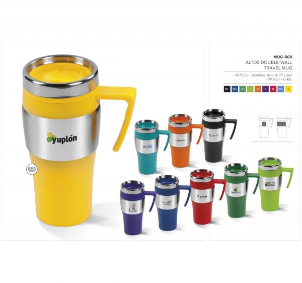 Altos Double-Wall Travel Mug - 450ml