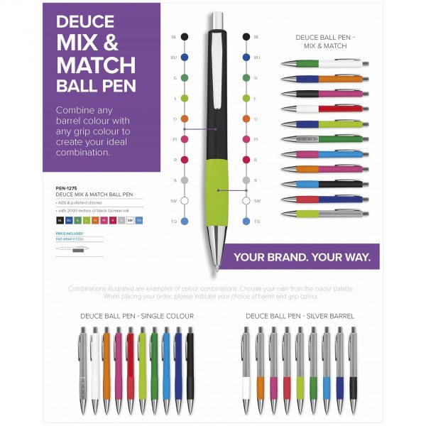 Deuce Mix & Match Ball Pen