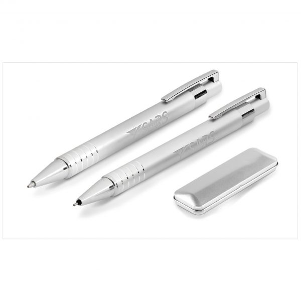 Radial Ball Pen & Clutch Pencil Set