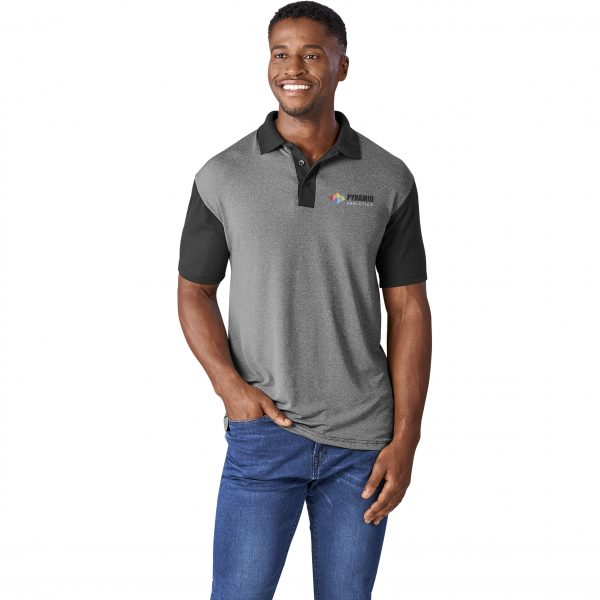 Mens Crossfire Melange Golf Shirt