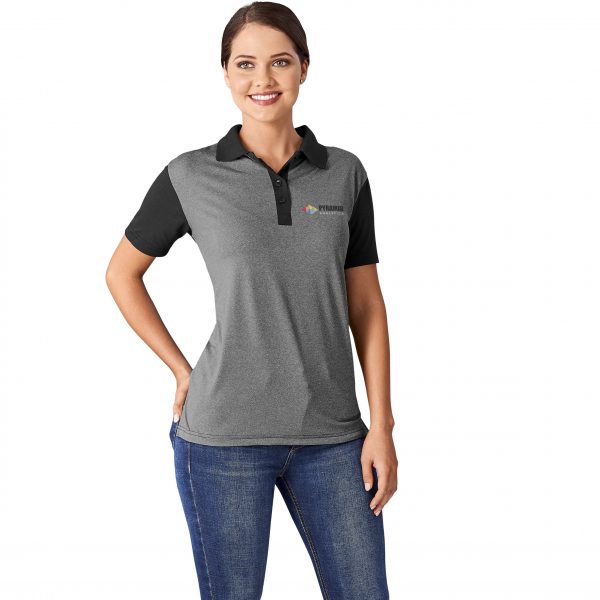 Ladies Crossfire Melange Golf Shirt