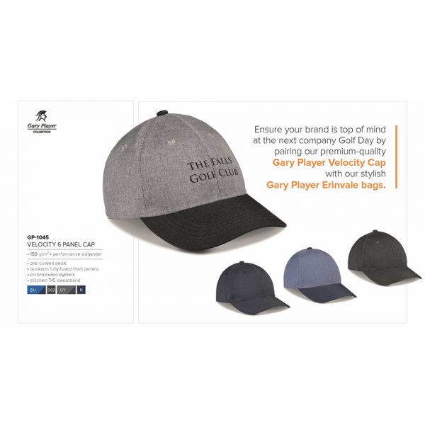 Velocity 6 Panel Cap