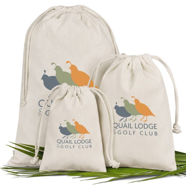 Okiyo Chikara Cotton Maxi Drawstring Pouch