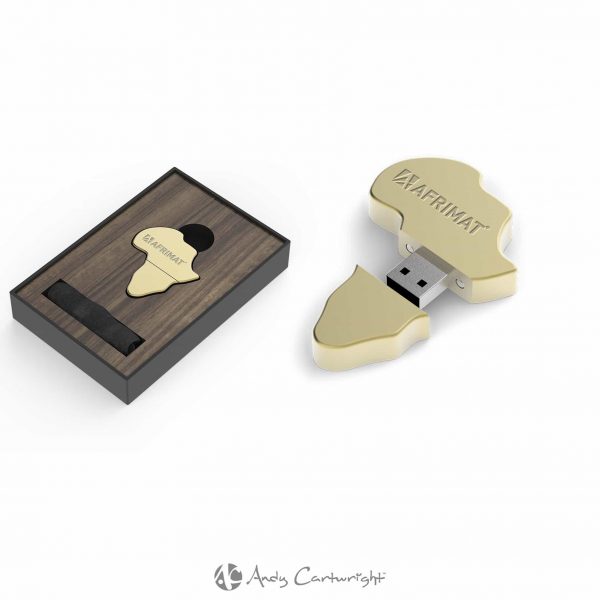 Andy Cartwright Afrique Gold Memory Stick