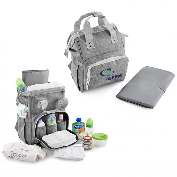 Kristy Diaper Bag With Changing Mat