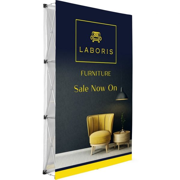 Legend Double-Sided Straight Banner Wall 1.52m x 2.25m
