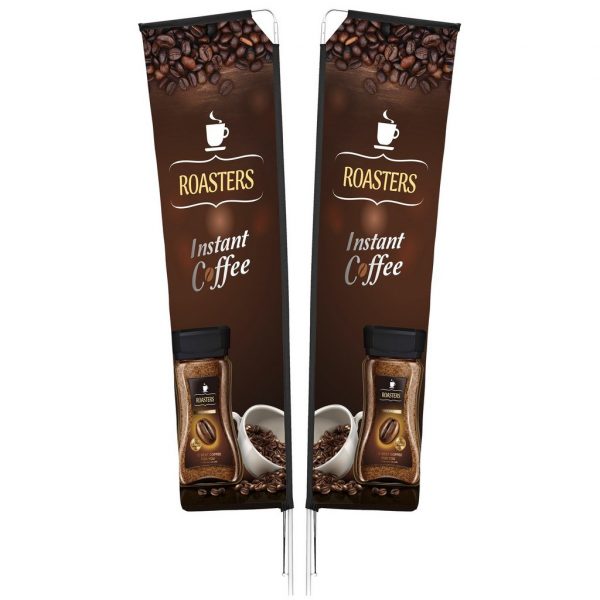 Legend 3m Telescopic Double-Sided Flying Banner