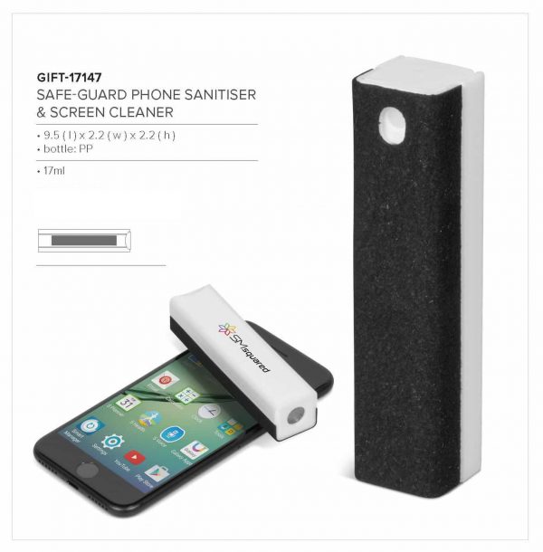 Safe-Guard Phone Sanitiser & Screen Cleaner